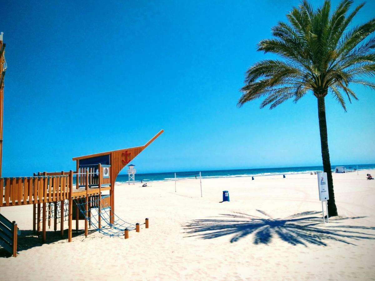 Apartamento Deluxe A 50M De Playa - Aire Wifi Gandía Kültér fotó