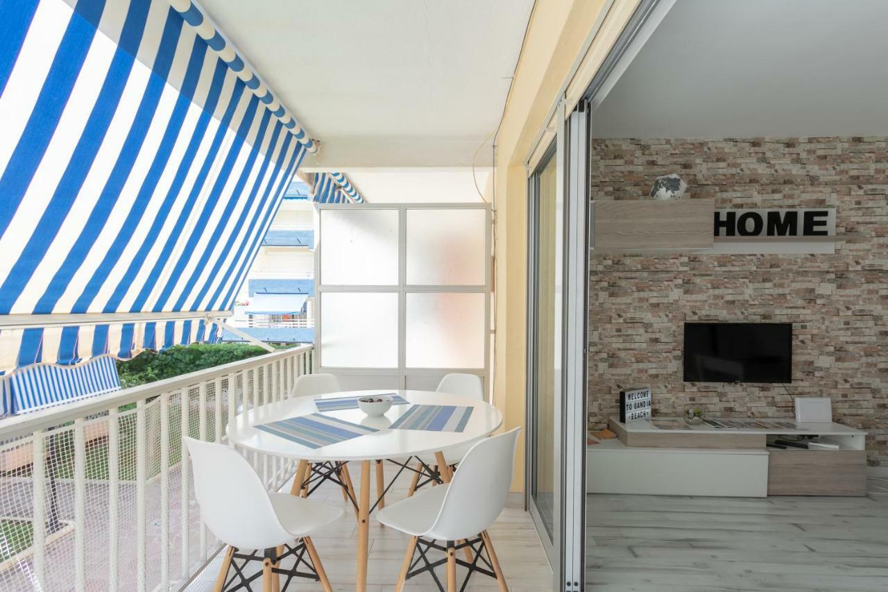 Apartamento Deluxe A 50M De Playa - Aire Wifi Gandía Kültér fotó
