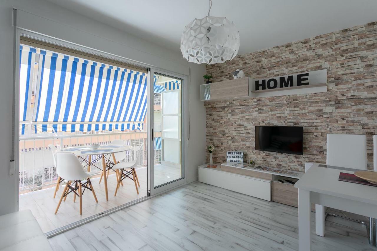 Apartamento Deluxe A 50M De Playa - Aire Wifi Gandía Kültér fotó